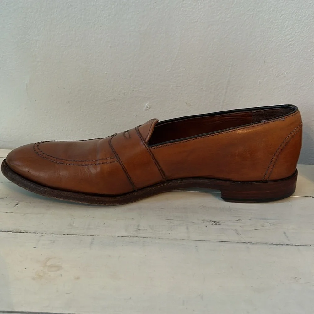 Allen Edmonds: “Westchester” Brown Slip On Penny Loafers Men’s 10.5